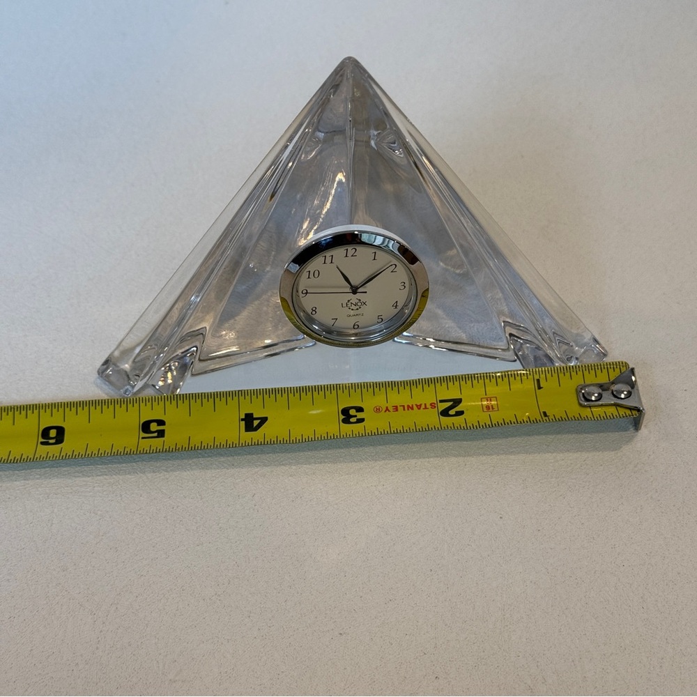 Lenox Trinity Collection Quartz Clock - Picture 3 of 5